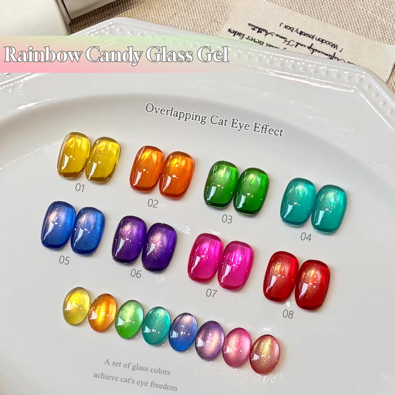 SHAKA 1個入り 2026年新作パレット レインボーキャ - Nail Art Rainbow のレビューと価格