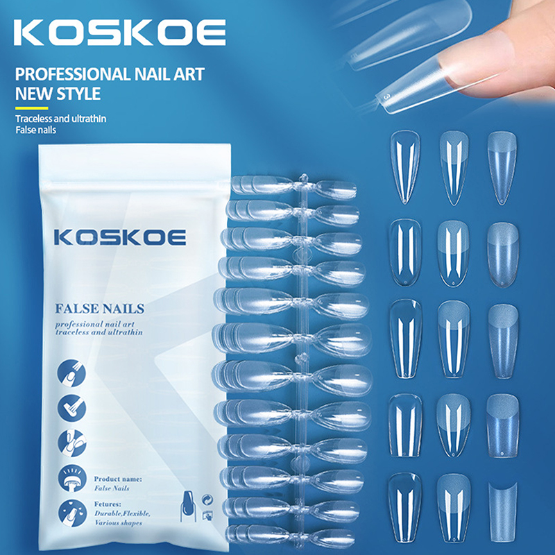 マットプレスオンネイルチップ ソフトフルカバーフェイクネイル - Nail Art Xl のレビューと価格