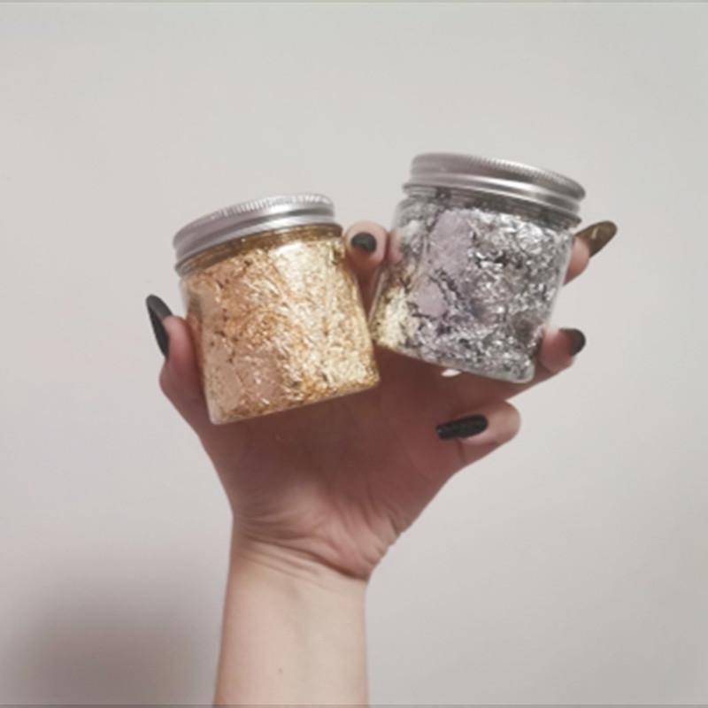 イミテーションシルバーと銅のキラキラキラキラ,クラフトシート - Nail Art Inspo のレビューと価格