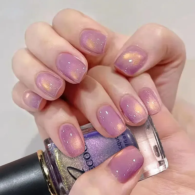 レーザーグリッターマニキュアレインボーマニキュアレーザーワニ - Nail Art Rainbow のレビューと価格