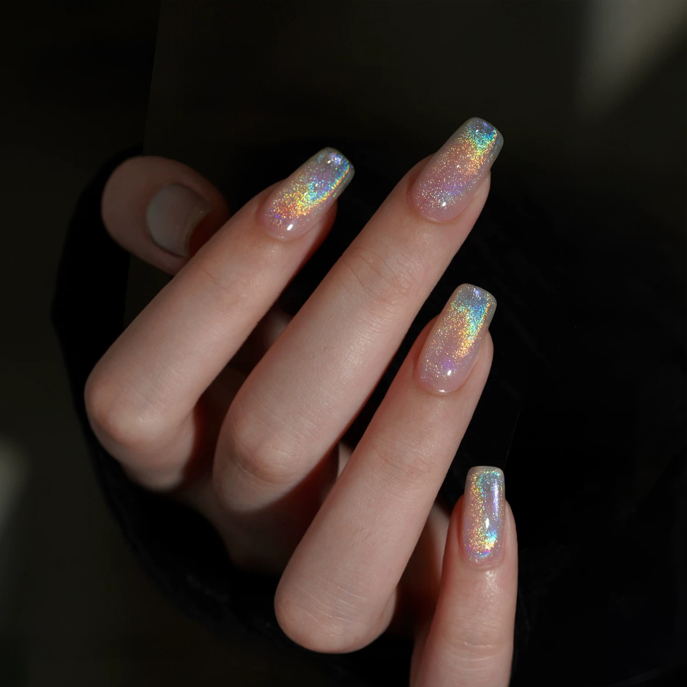 MIANEL レーザー背景色なしレインボーマグネットジョーカ - Nail Art Rainbow のレビューと価格