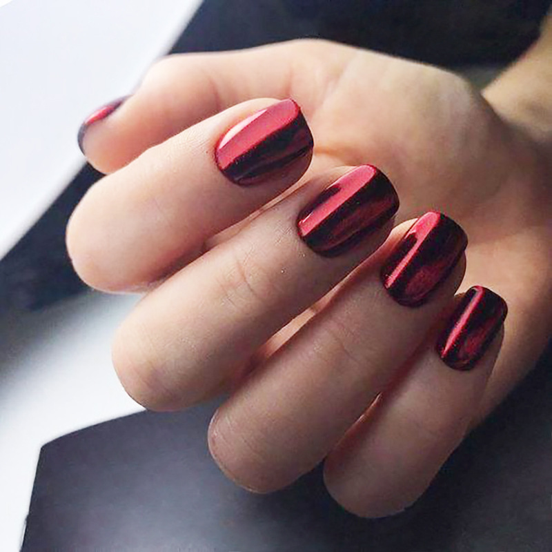 24枚入り 無地 フルカバー ネイルチップ ブラック ショー - Nail Art Full Color のレビューと価格