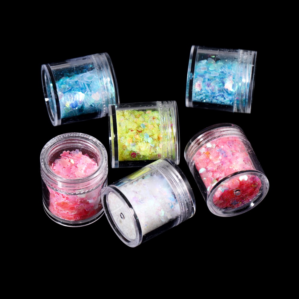 エポキシ樹脂充填,10ml/ボックス,カラーグリッター,日曜 - Nail Art Inspo のレビューと価格