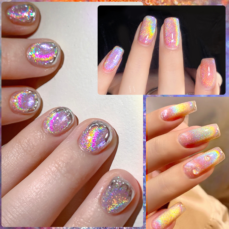 LILYCUTE 7ML レインボーレッドガラスライトキャッ - Nail Art Rainbow のレビューと価格