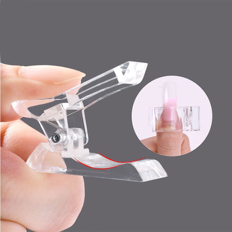 アクリル製ネイルクリップ透明ゲルクイックビルディング爪先端ク - Nail Art Xl のレビューと価格
