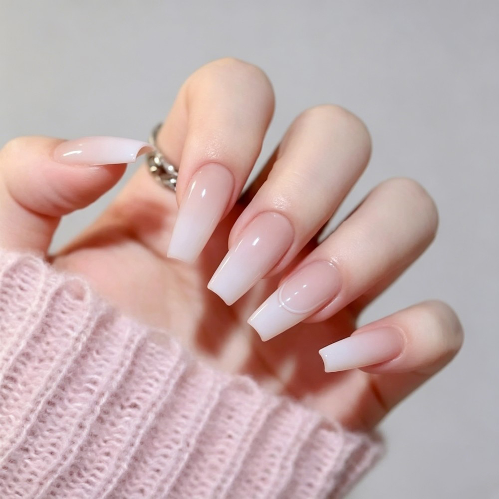 24枚入り/箱 ロングコフィン型つけ爪 ローズ柄 グルー付き - Nail Art Full Color のレビューと価格